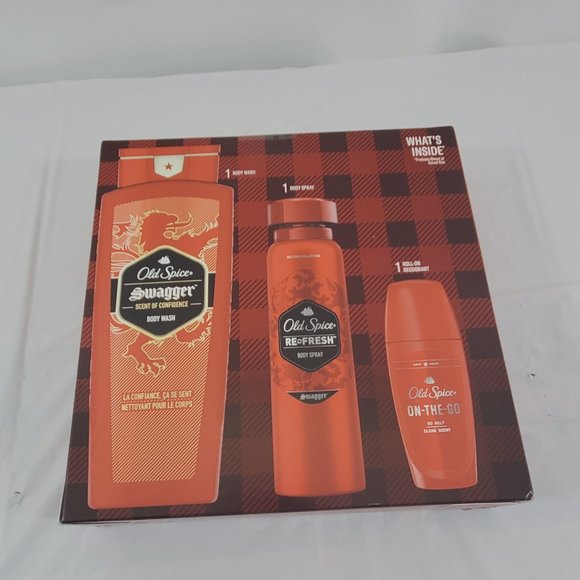 Old Spice SWAGGER 3 Piece Body Care Wash Gift Set - Picture 8 of 8